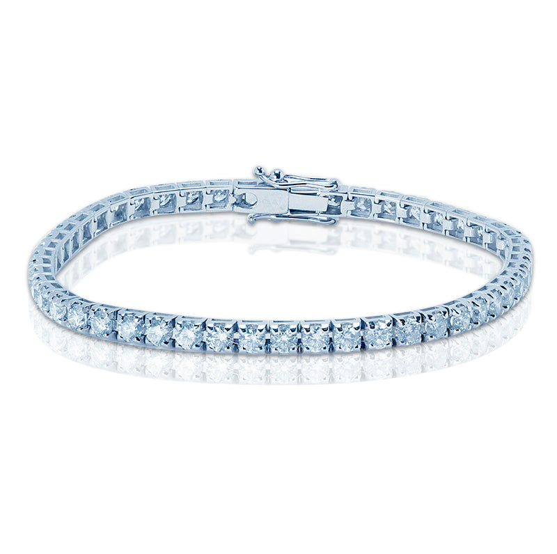 Pulsera Tennis Diamantes 6 ct en Oro 14k