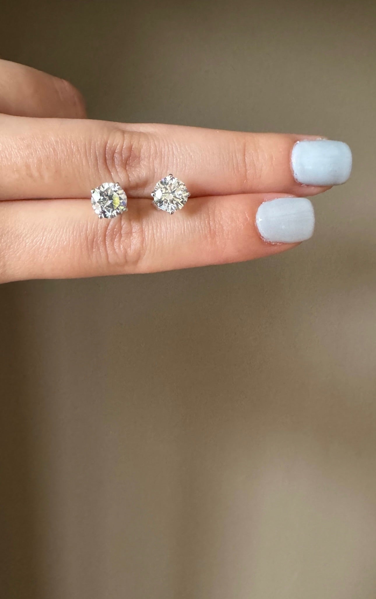 Studs Diamantes 2 ct