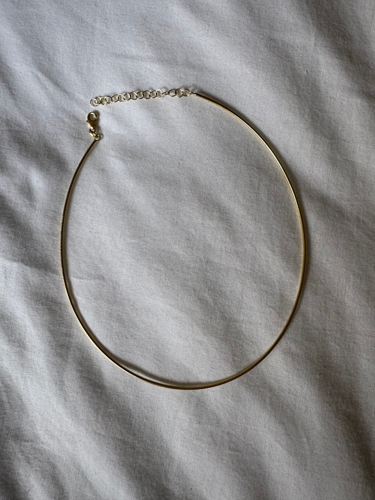 Collar Omega oro de 14k