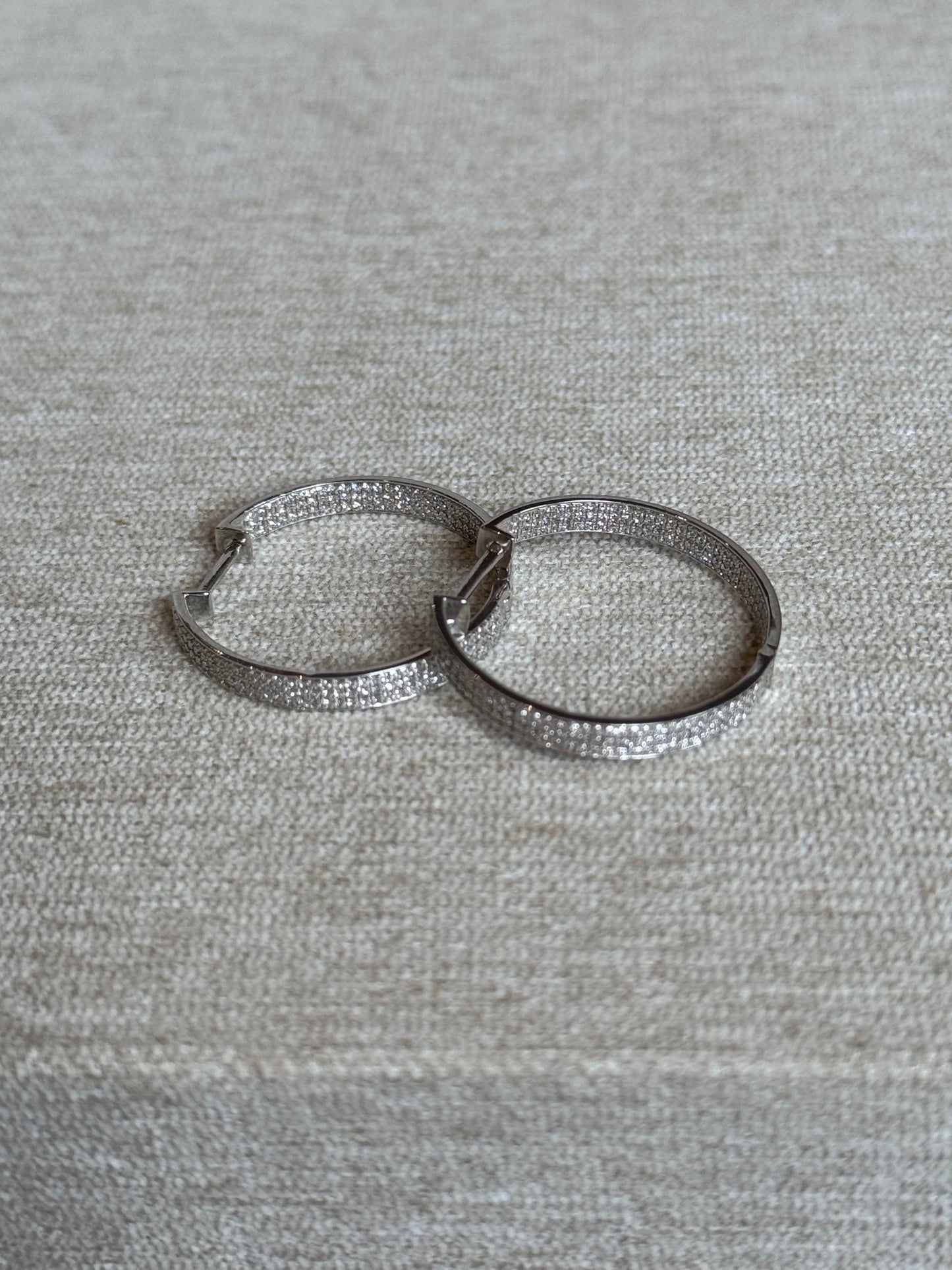 Arracadas de diamantes