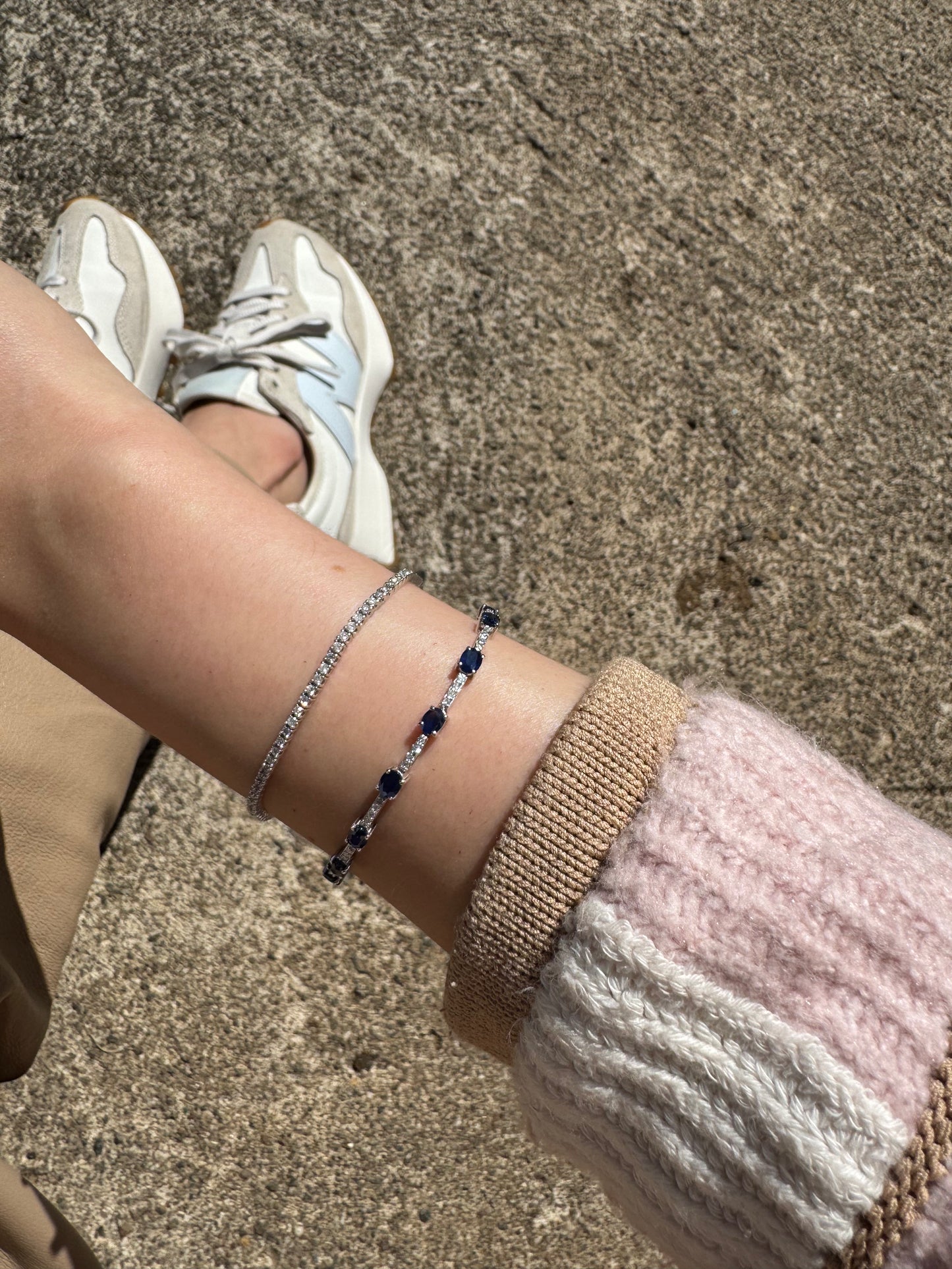Pulsera Tennis Diamantes 1 ct en Oro 14k
