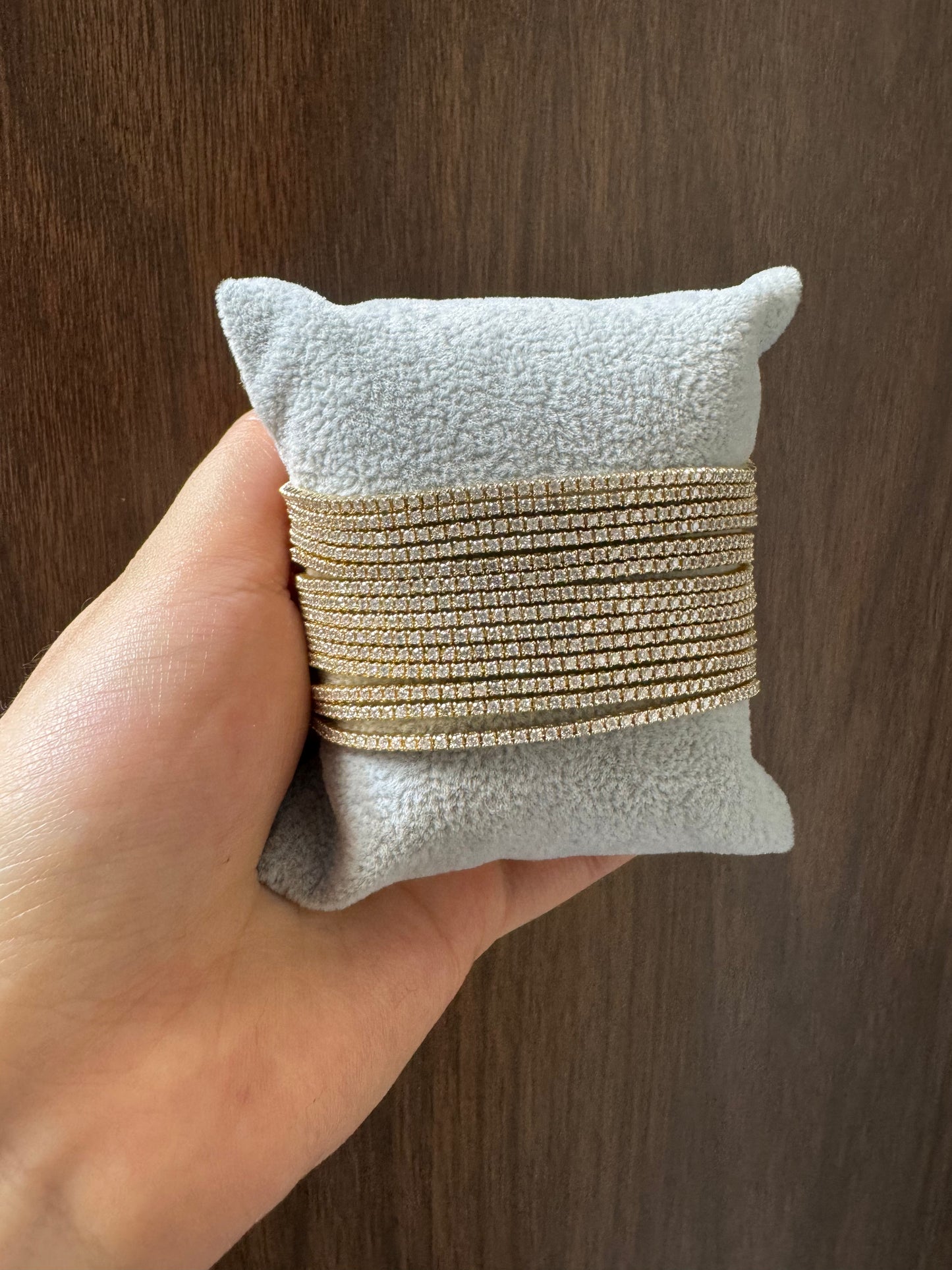 Pulsera Tennis Diamantes 1 ct en Oro 14k