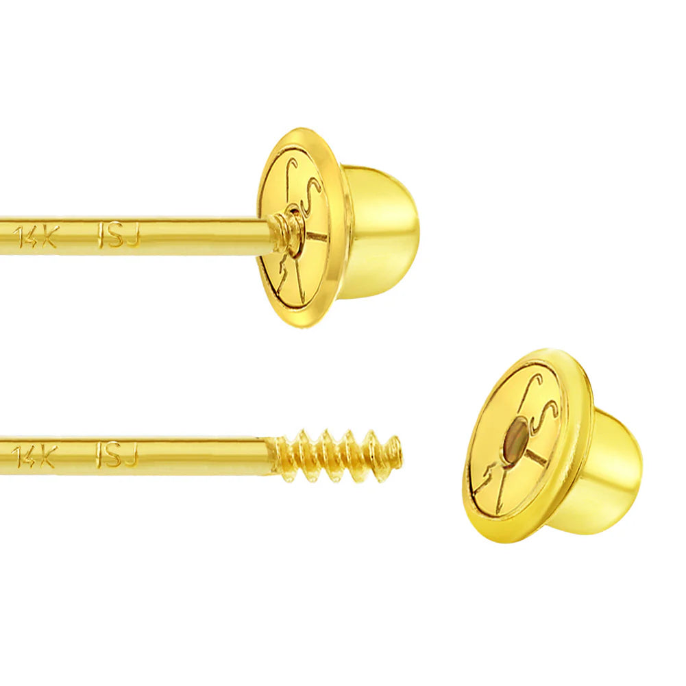Broqueles cupcake 14k