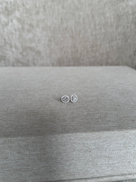 Aretes Diamantes en Oro 18k