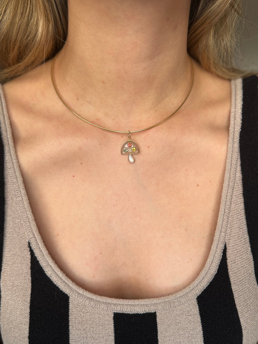 Collar Omega oro de 14k